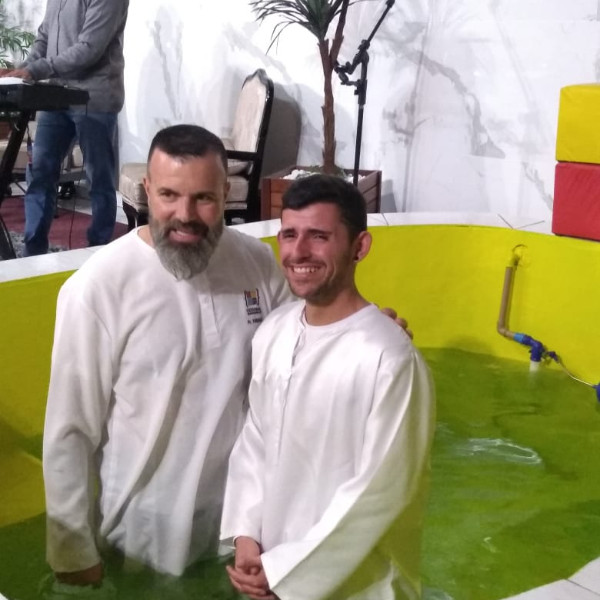 Batismo nas Águas Maio de 2021